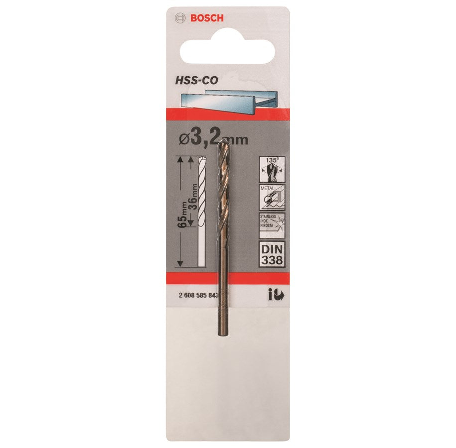 Bosch HSS Twist Drill Bit Cobalt 338 Drill Bits ( Select Size ) Power Tool Services