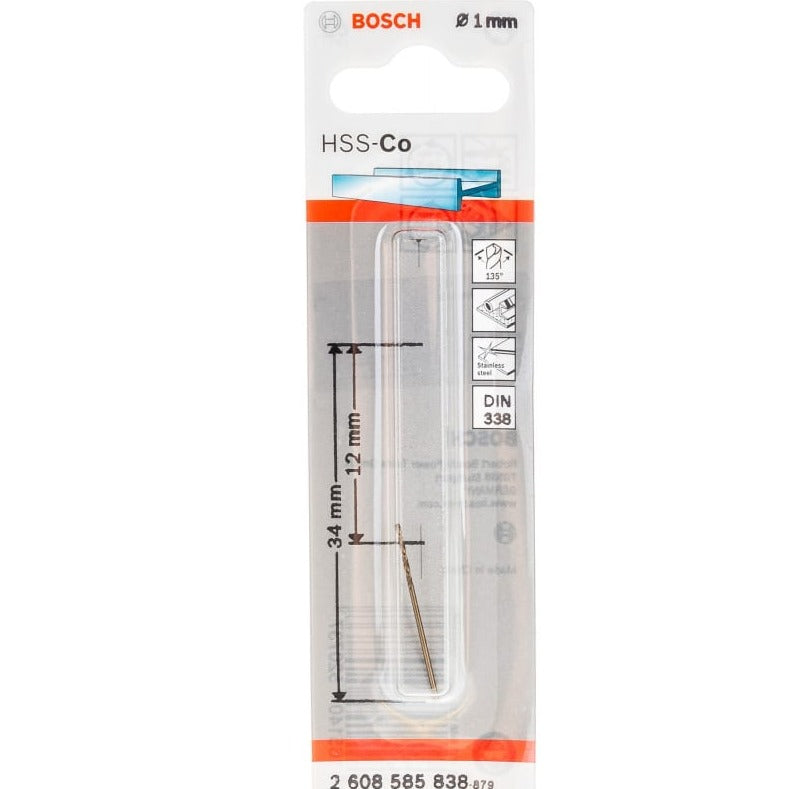Bosch HSS Twist Drill Bit Cobalt 338 Drill Bits ( Select Size ) Power Tool Services