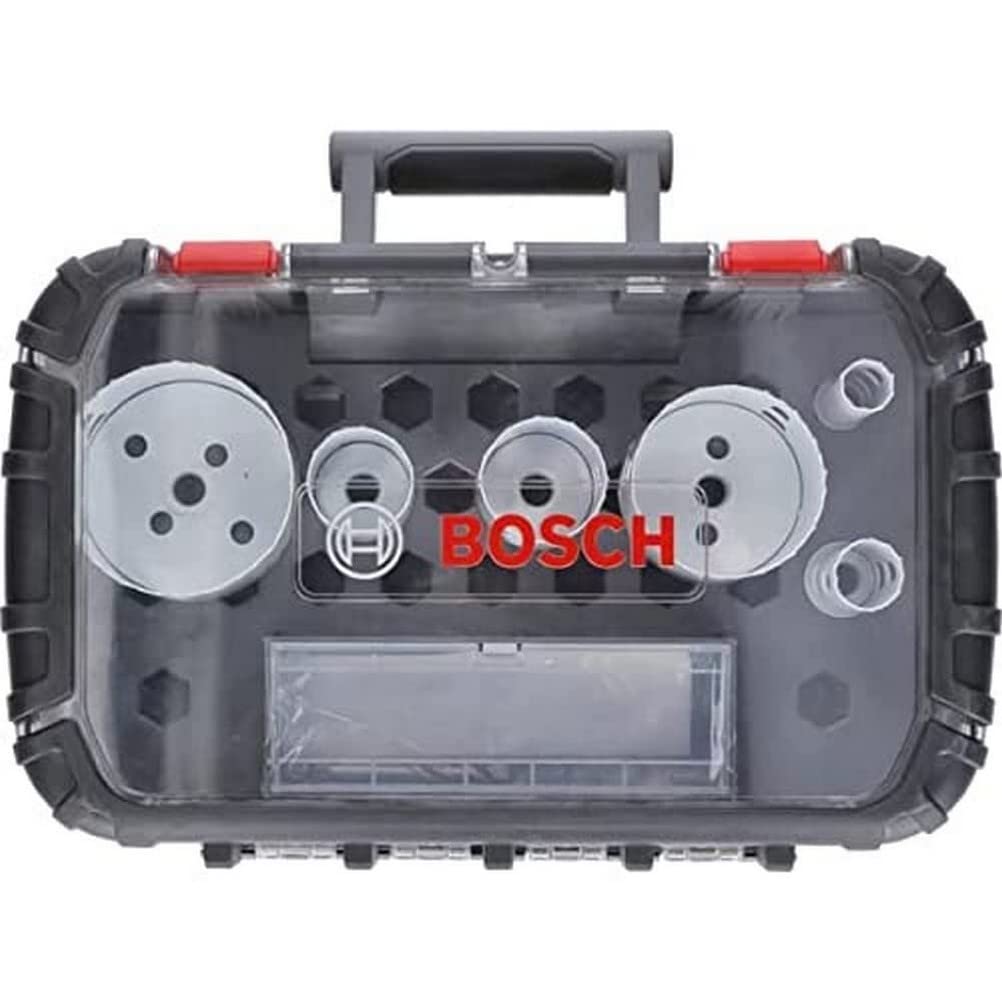 Bosch Hole Saw Set 9-piece for electricians 2608594190 Power Tool Services
