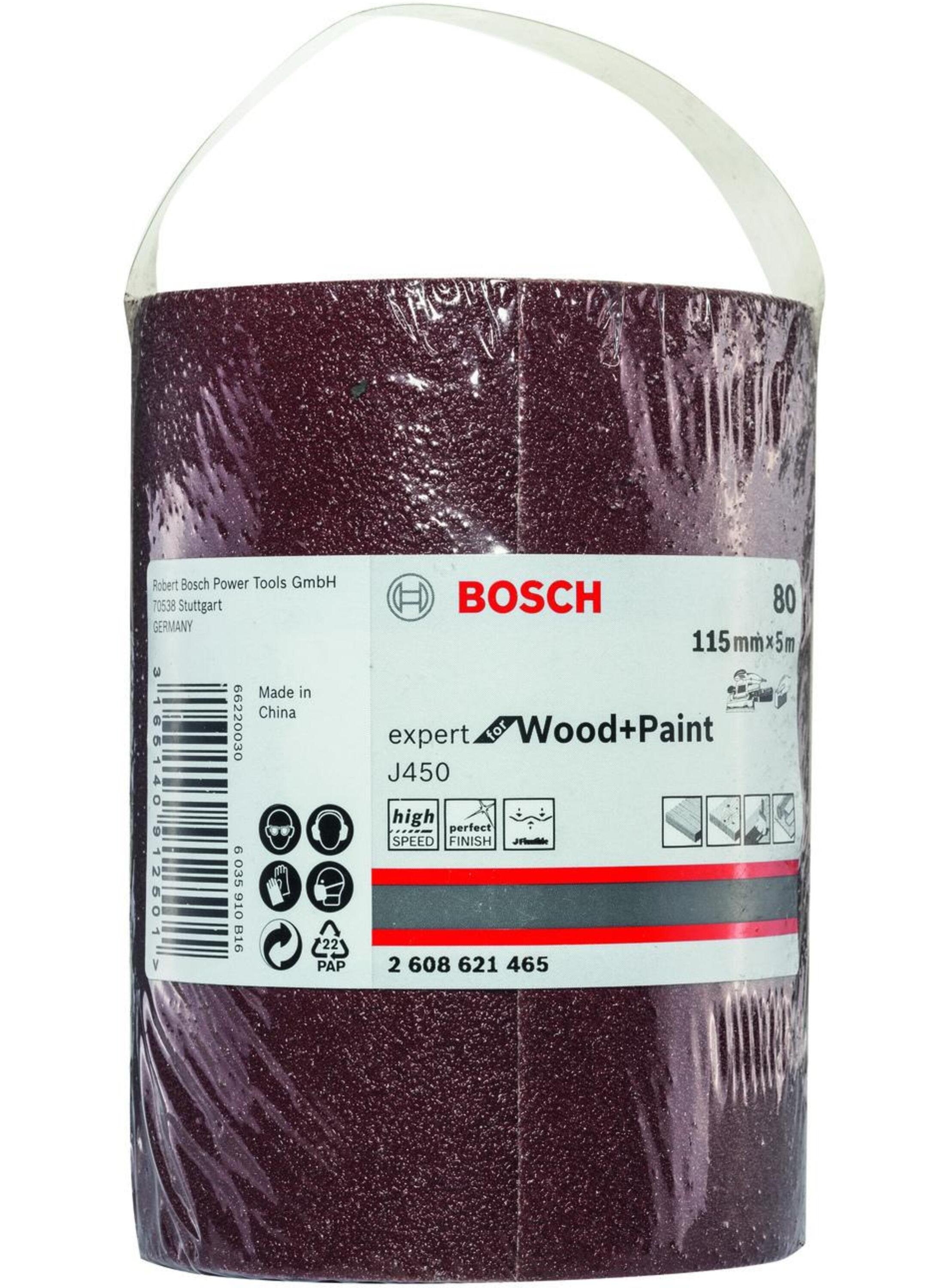 Bosch J450 Sanding roll, 5m, cloth backing ( Select Grit ) Power Tool Services