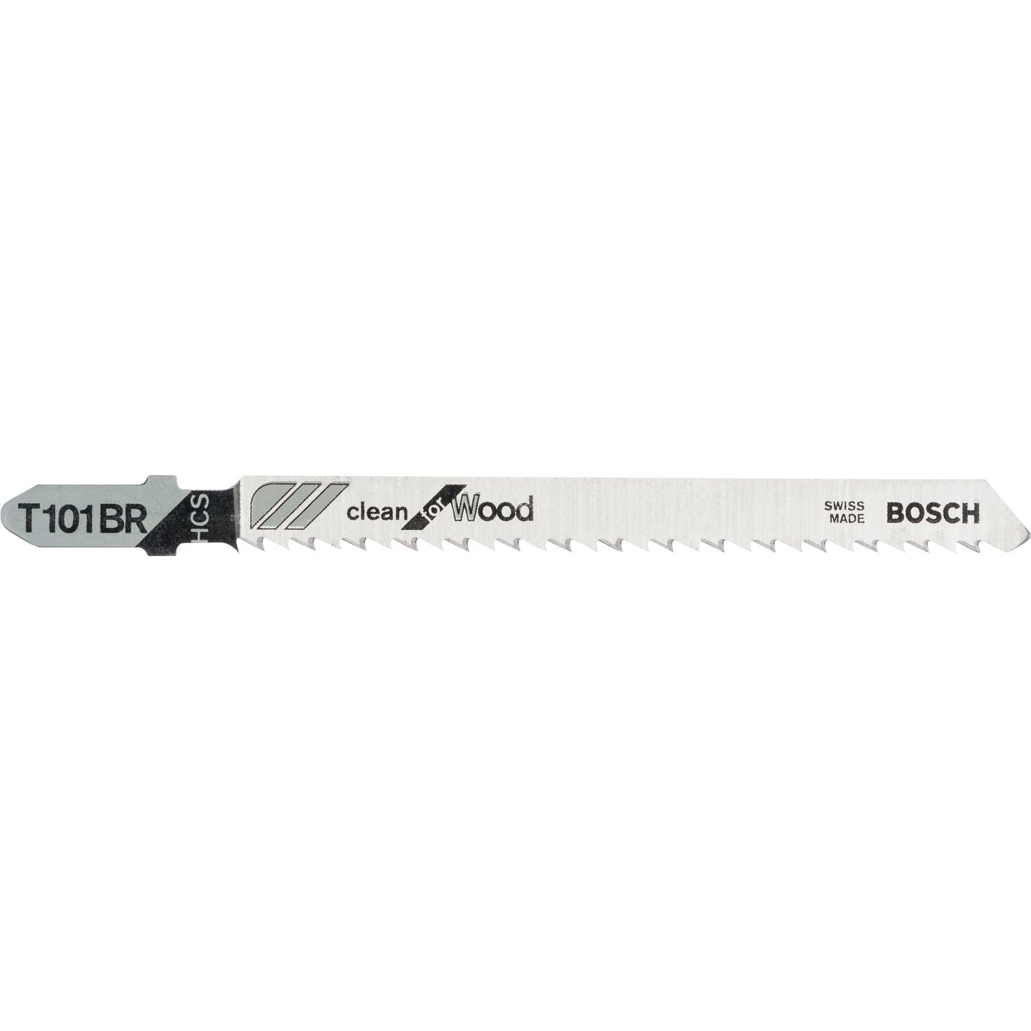 Bosch Jigsaw Blades HCS T 101 BR Clean for Wood 3 Pack 2608633779 Power Tool Services