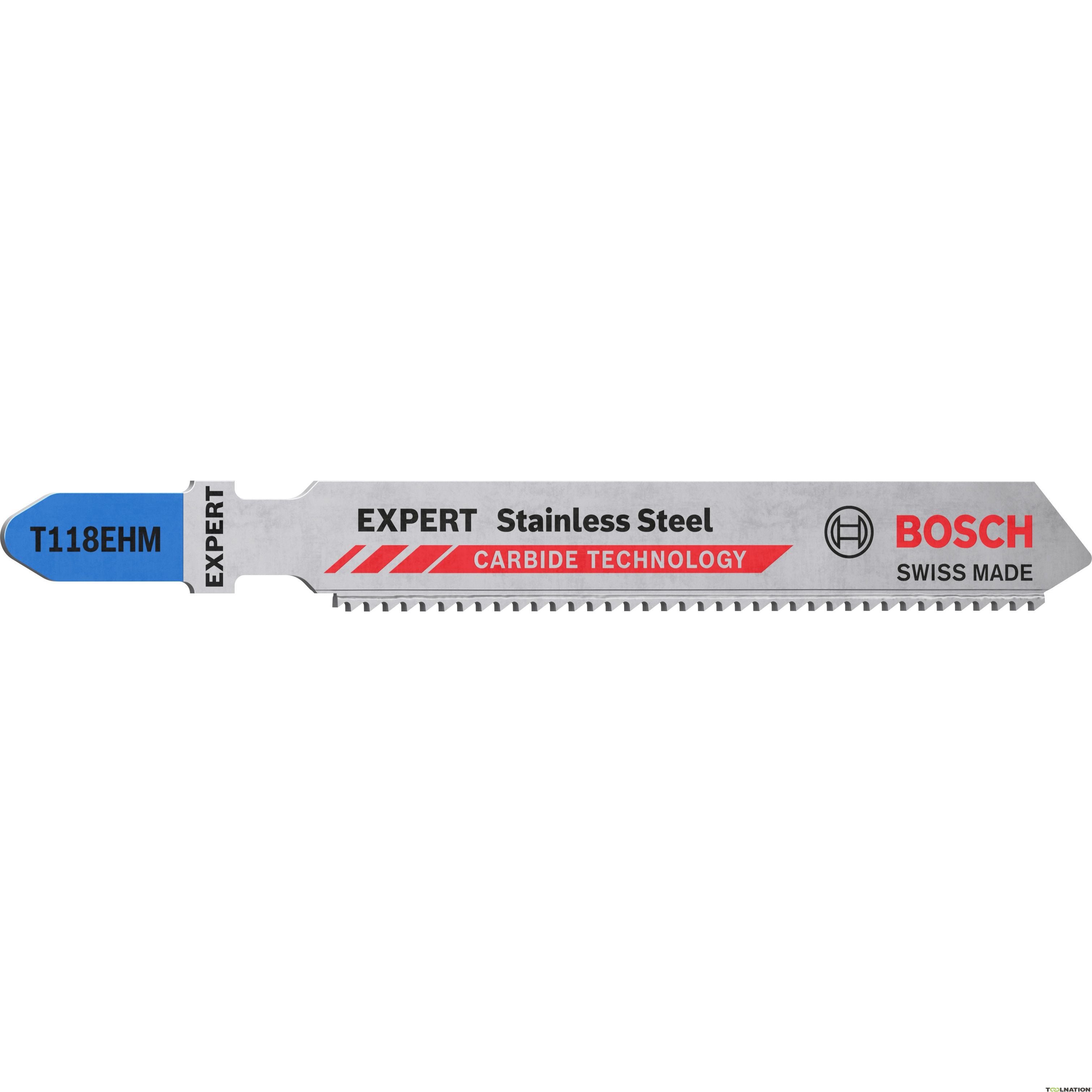Bosch Jigsaw Blades T 118 EHM Special for INOX 3 Pack 2608900562 Power Tool Services