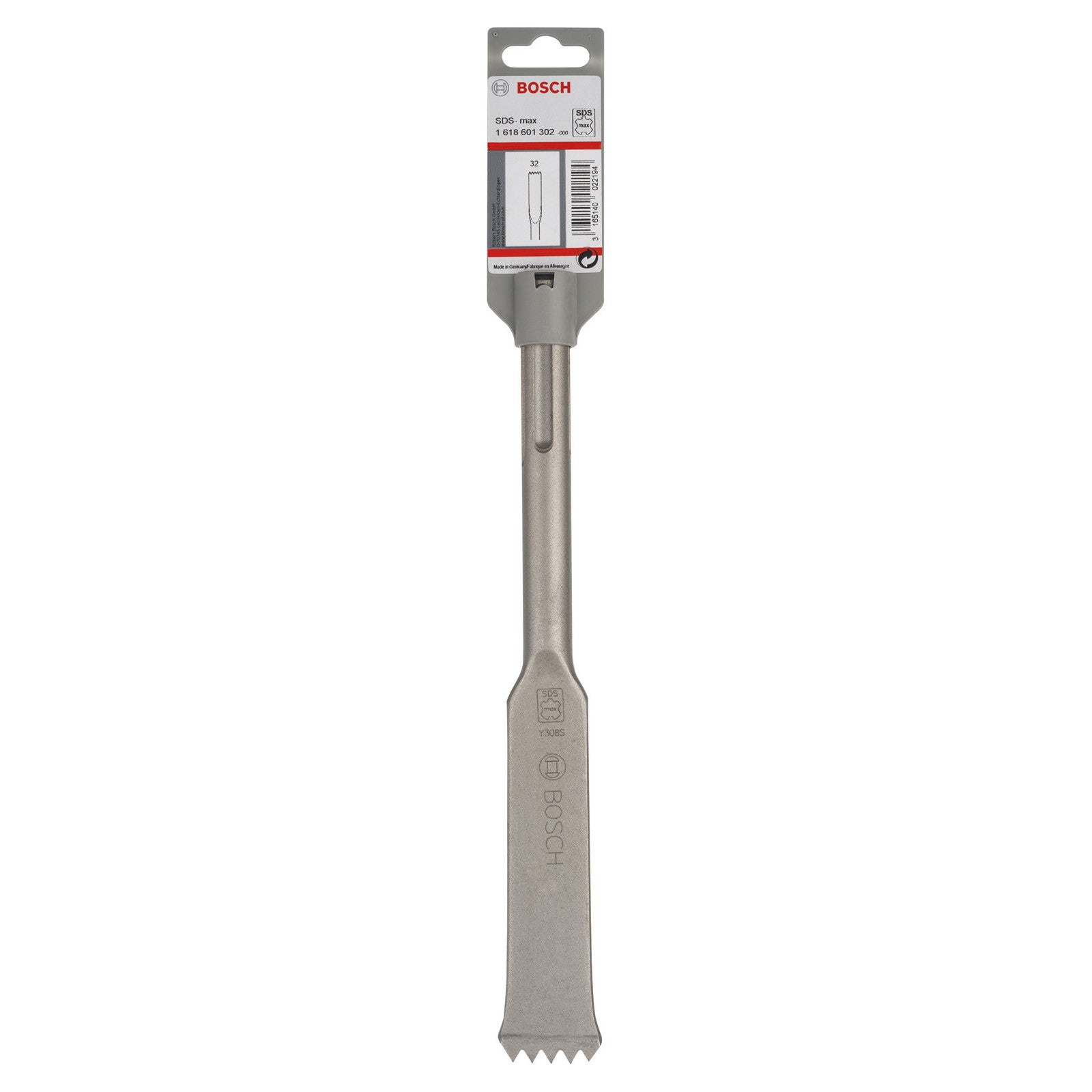 Bosch Long-life SDS-max Toothed chisel 300 x 32 mm 1618601302