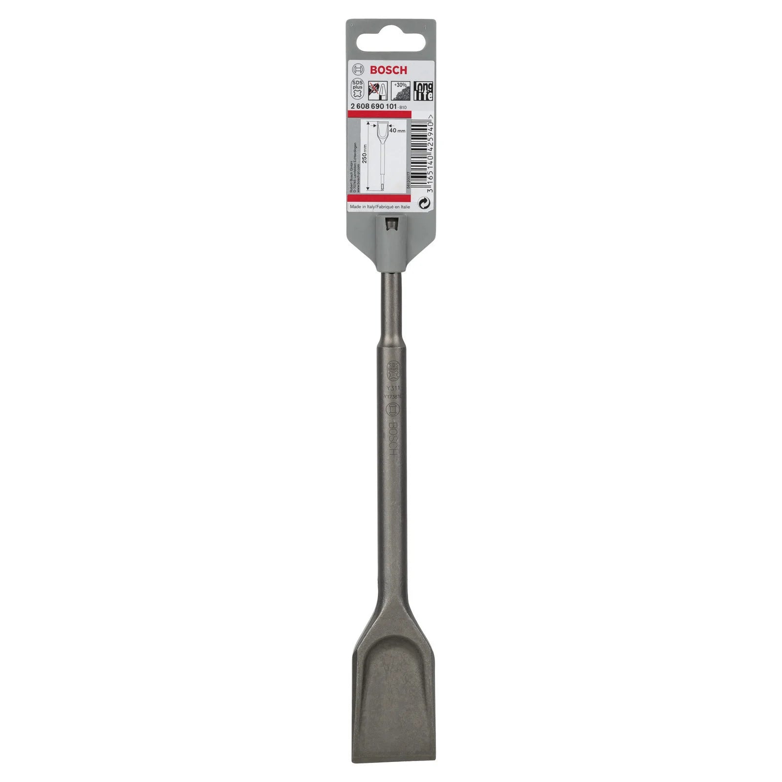 Bosch Long-life SDS-plus Spade chisel 250 x 40 mm 2608690101 Power Tool Services