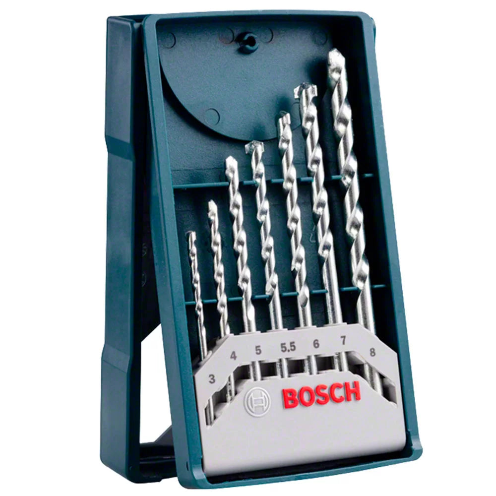Bosch Masonry Drill Bit Set 7pc 2607017509 Power Tool Services