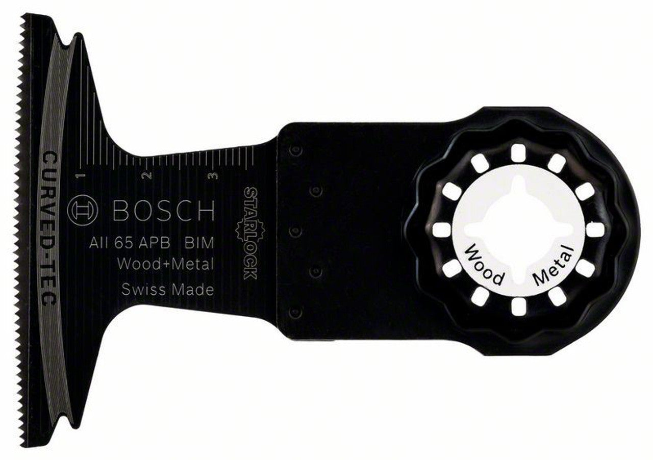 Bosch Multi Tool Blade AII 65 APB Wood and Metal 40 x 65 mm, 5 pc 2608661907 Power Tool Services