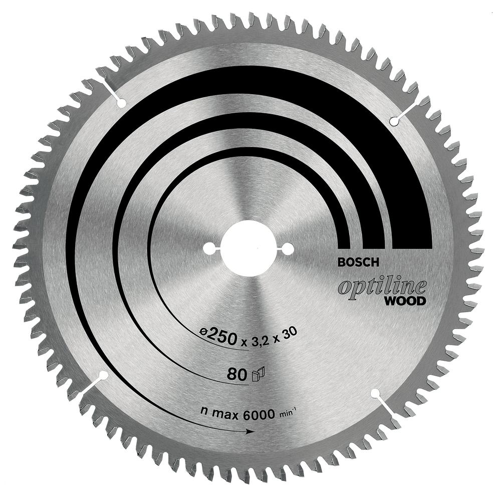 Bosch Optiline Circular Saw Blade for Wood 216 x 30 x 2,8 mm, 60 2608640642 Power Tool Services