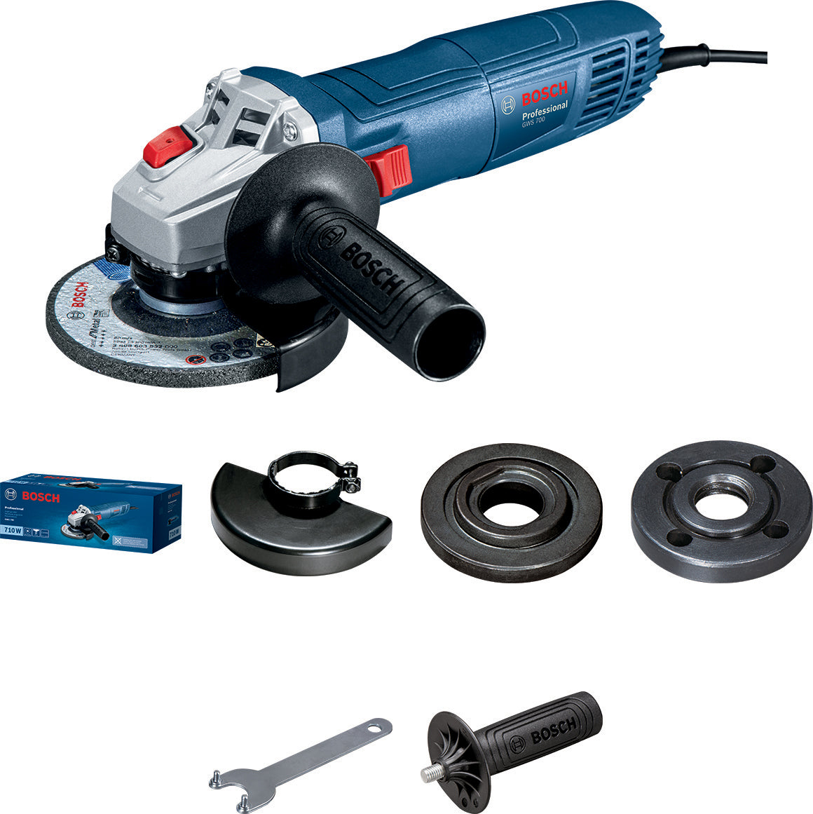 Bosch Professional 115Mm Angle Grinder GWS 700 06013A30K0
