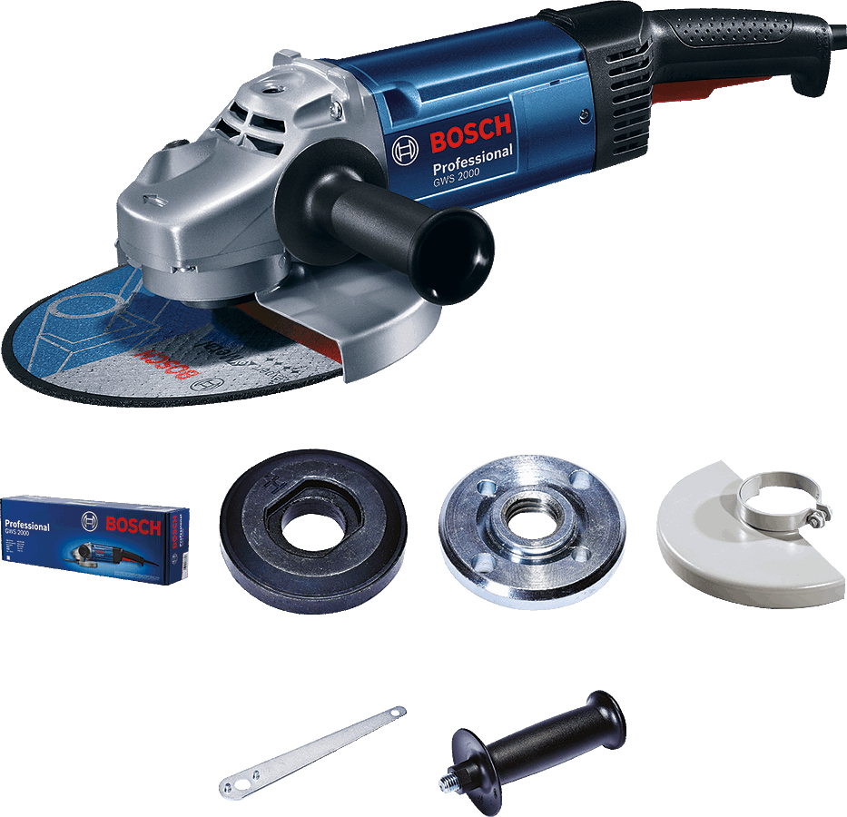 Bosch Professional 230mm Angle Grinder GWS 2000 06018B80K2 Power Tool Services