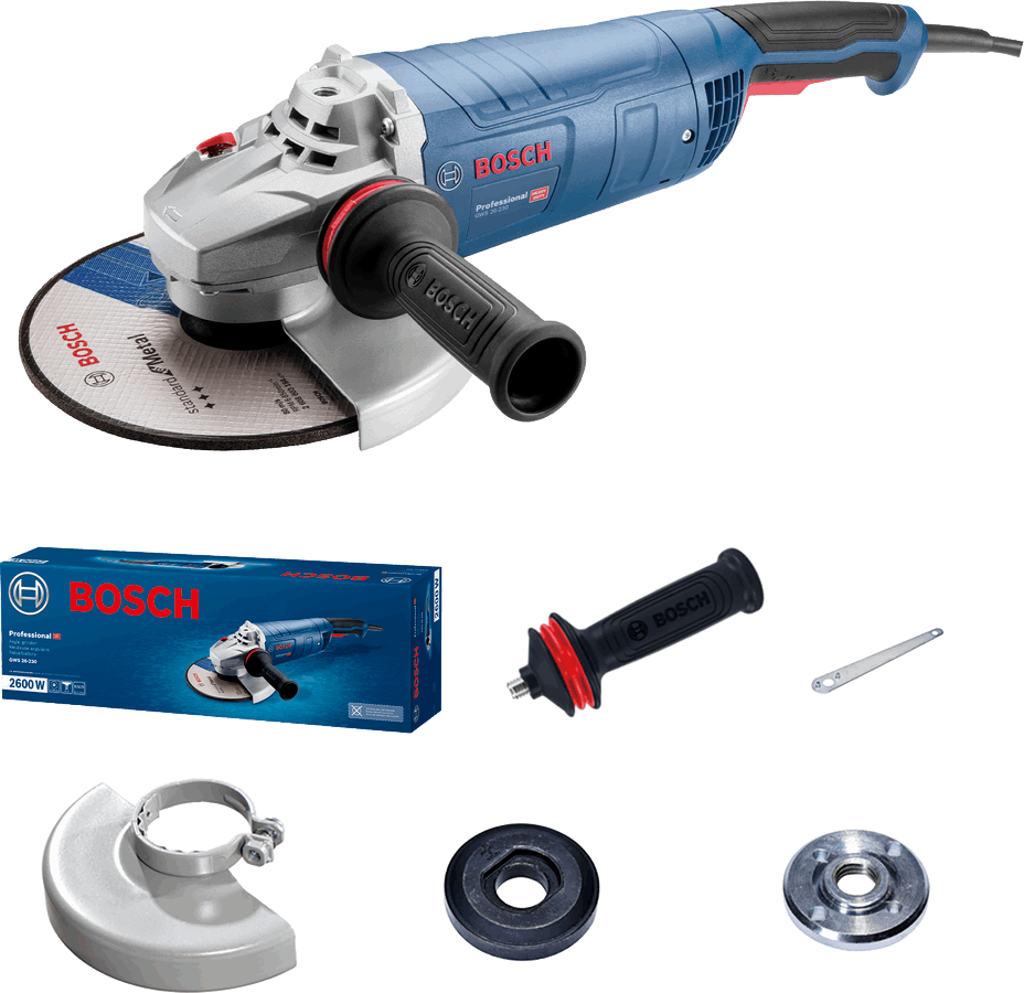 Bosch Professional 230mm Angle Grinder GWS 26-230 06018F60K0 Power Tool Services