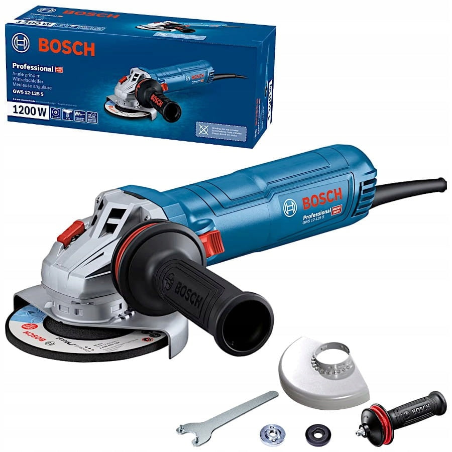 Bosch Professional Angle Grinder GWS 12-125 S 06013A6020 Power Tool Services