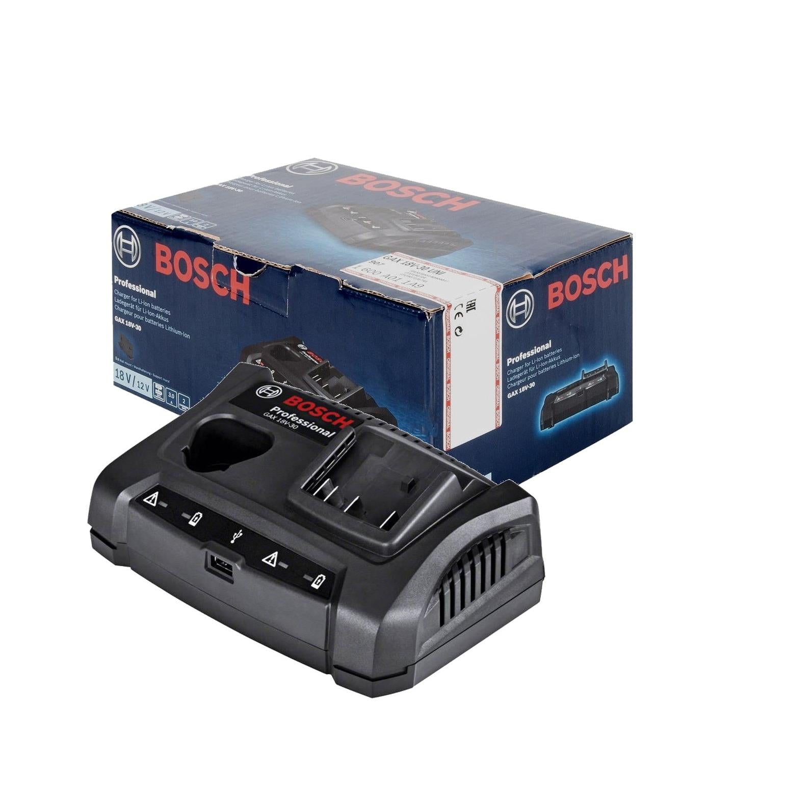 Buy Bosch Professional Charger Gax 18V-30 1600A011A9 from Power Tool Services - Image 1 | Best Price