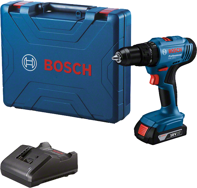 Bosch Professional Cordless Drill Driver GSB 183-LI (1 batt) 06019K91K1 Power Tool Services