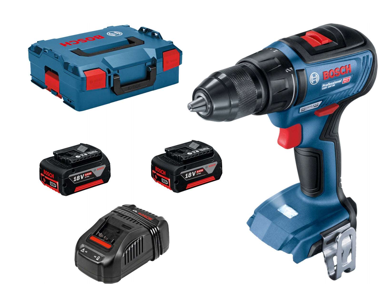 Bosch Professional GSB 18V 50 Cordless Drill Power Tool Services