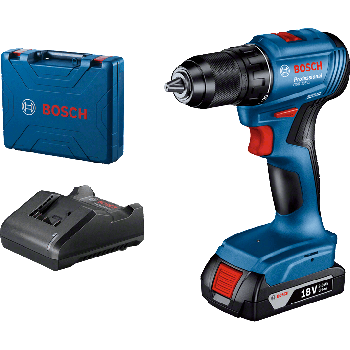 Bosch Professional Cordless Drill GSR 185-LI 06019K30K1