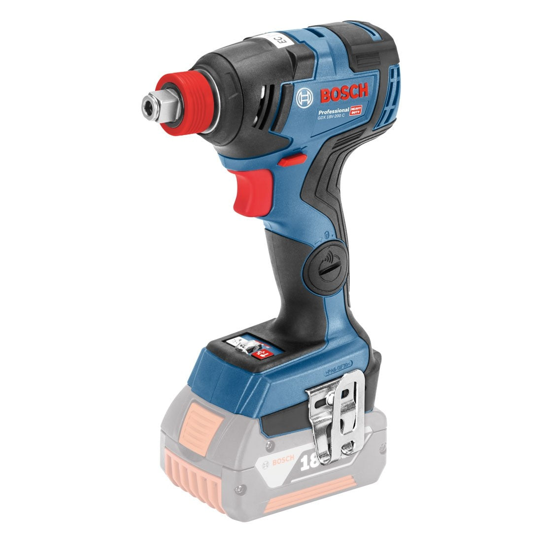 Bosch Professional Cordless Impact Driver GDX 18V 200C Solo 06019G4204