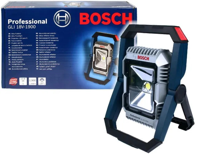 Bosch Professional Cordless Jobsite Light GLI 18V-1900 0601446400