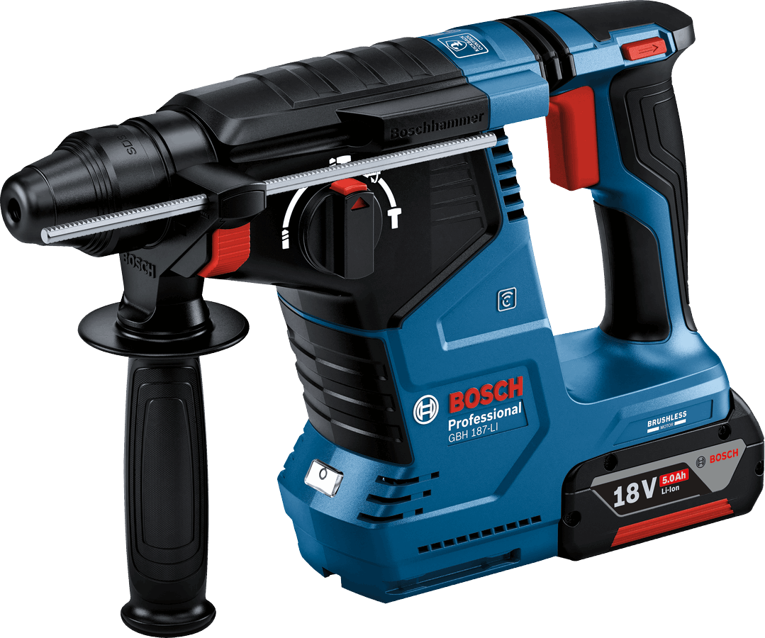 Bosch Professional Cordless Rotary Hammer GBH 187-LI Solo 0611923181 Power Tool Services