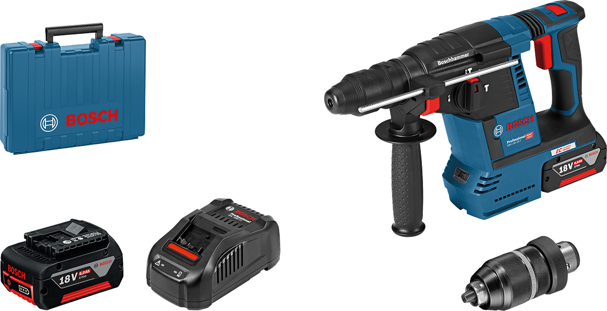 Bosch Professional Cordless Rotary Hammer GBH 18V-26F 0611910003 Power Tool Services