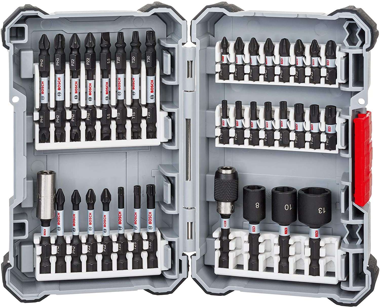 Bosch Professional Impact Control Screwdriver Bit Set, 36-piece Power Tool Services