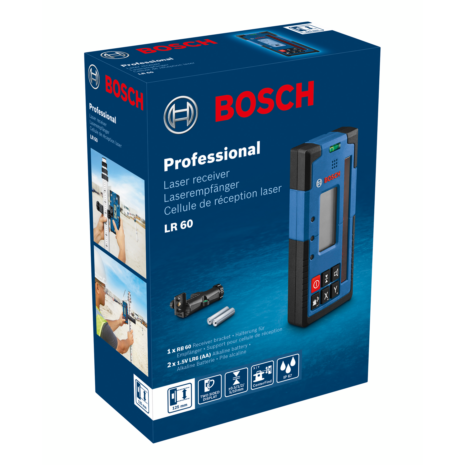 Bosch Professional Laser Receiver LR 60 0601069P00