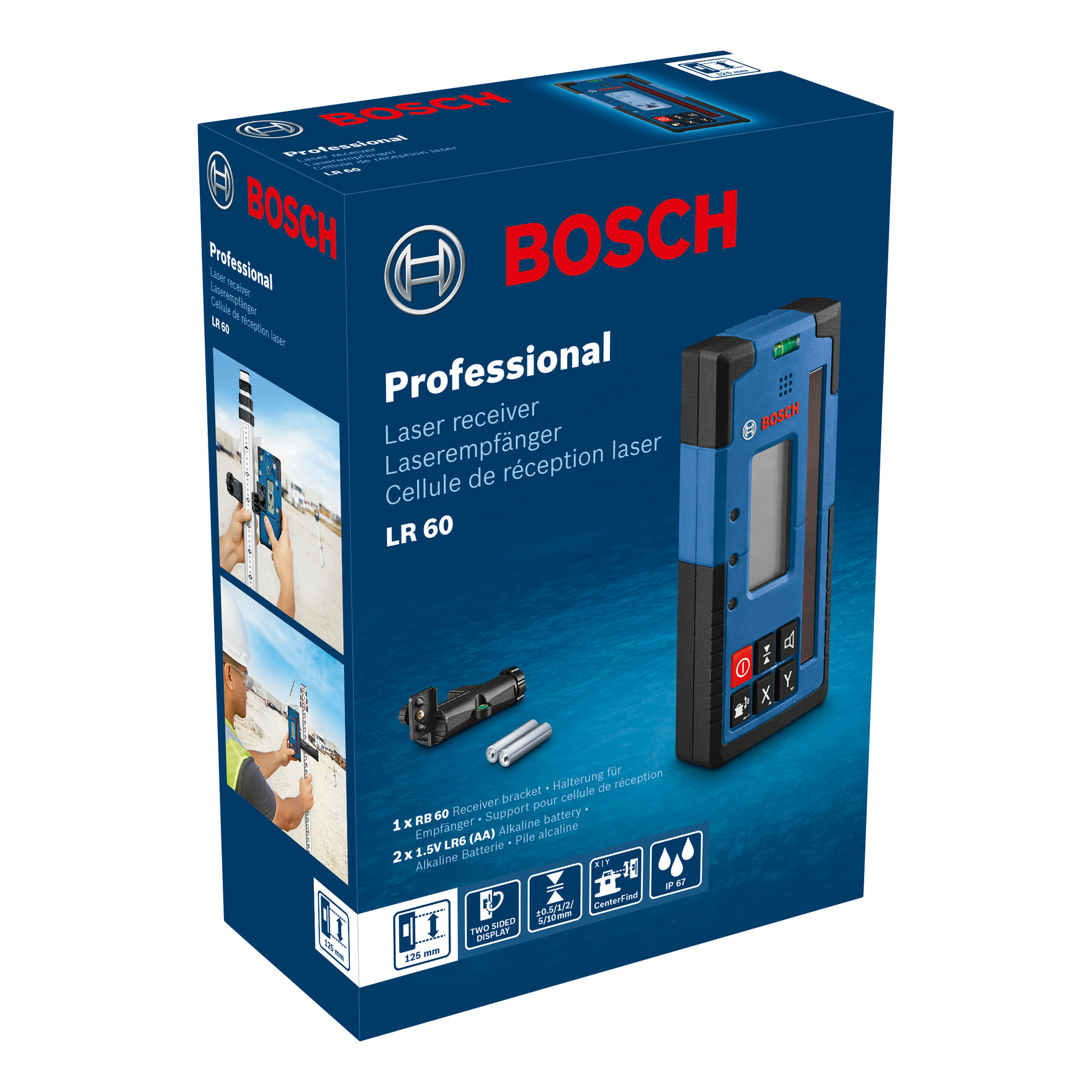 Bosch Professional Laser Receiver LR 60 0601069P00 Power Tool Services
