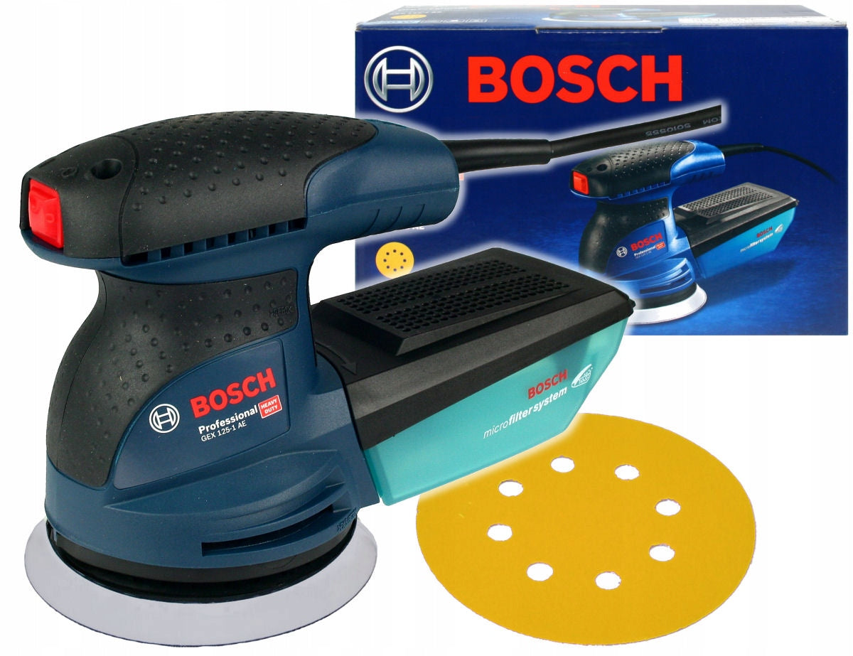 Bosch Professional Random Orbit Sander GEX 125-1 AE 0601387590 Power Tool Services