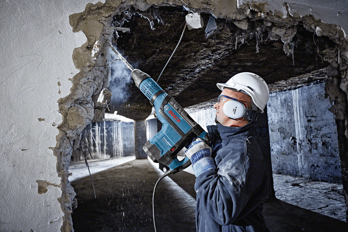 Bosch Professional Rotary Hammer with SDS max  GBH 12-52 DV 0611266000 Power Tool Services