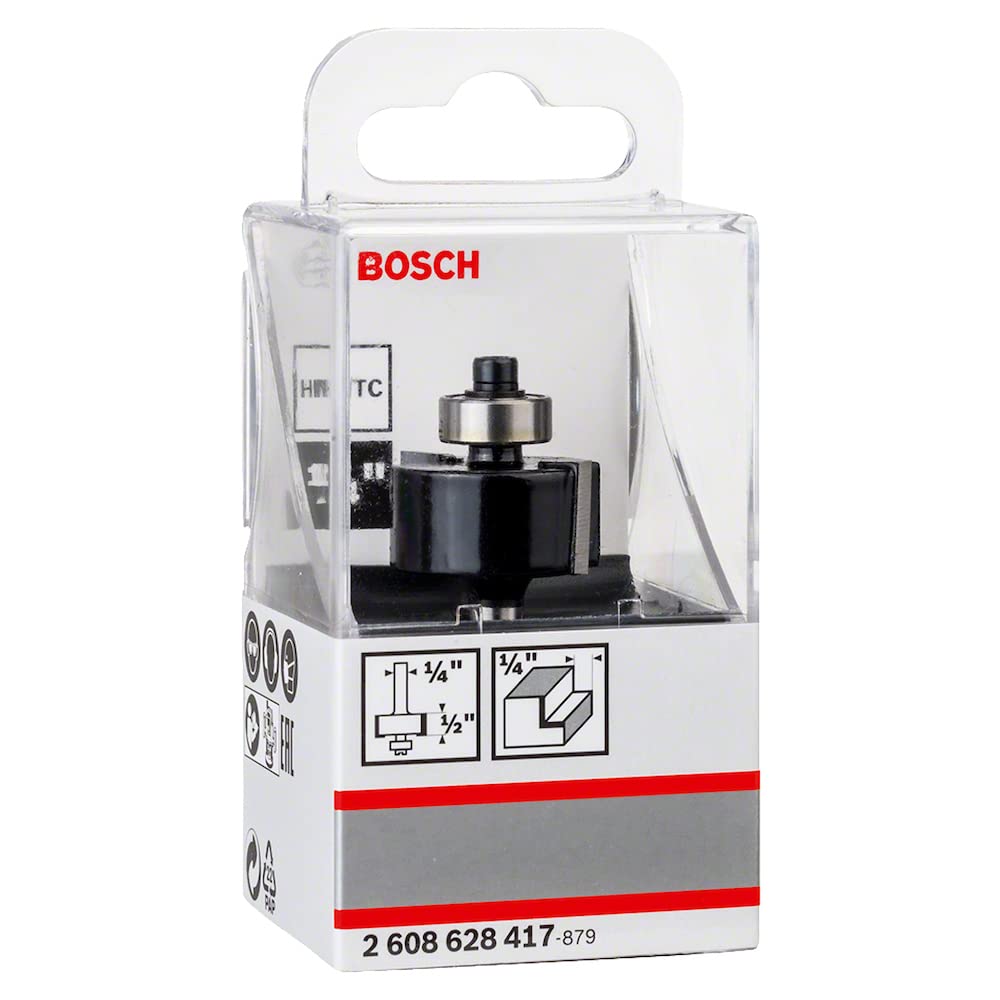 Bosch Rabbeting bit, 1/4", D1 25.4 mm, L 12.7 mm, G 54 mm 2608628417 Power Tool Services