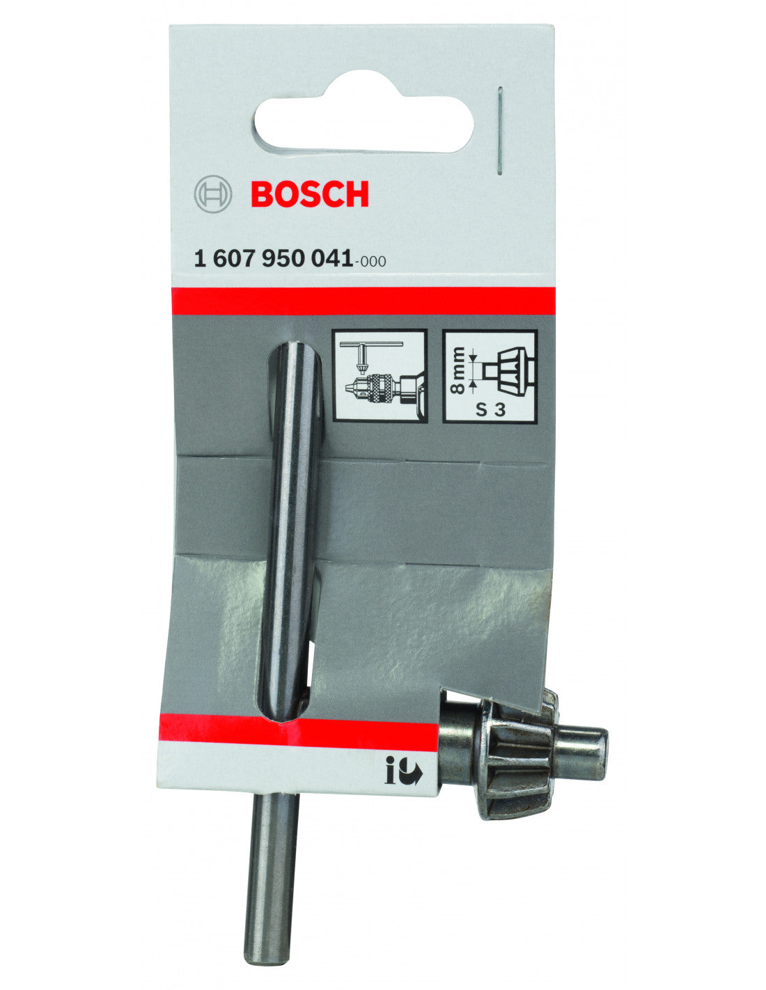 Bosch Replacement key for chucks S3, A, 110 mm, 50 mm, 4 mm, 8 mm 1607950041 Power Tool Services