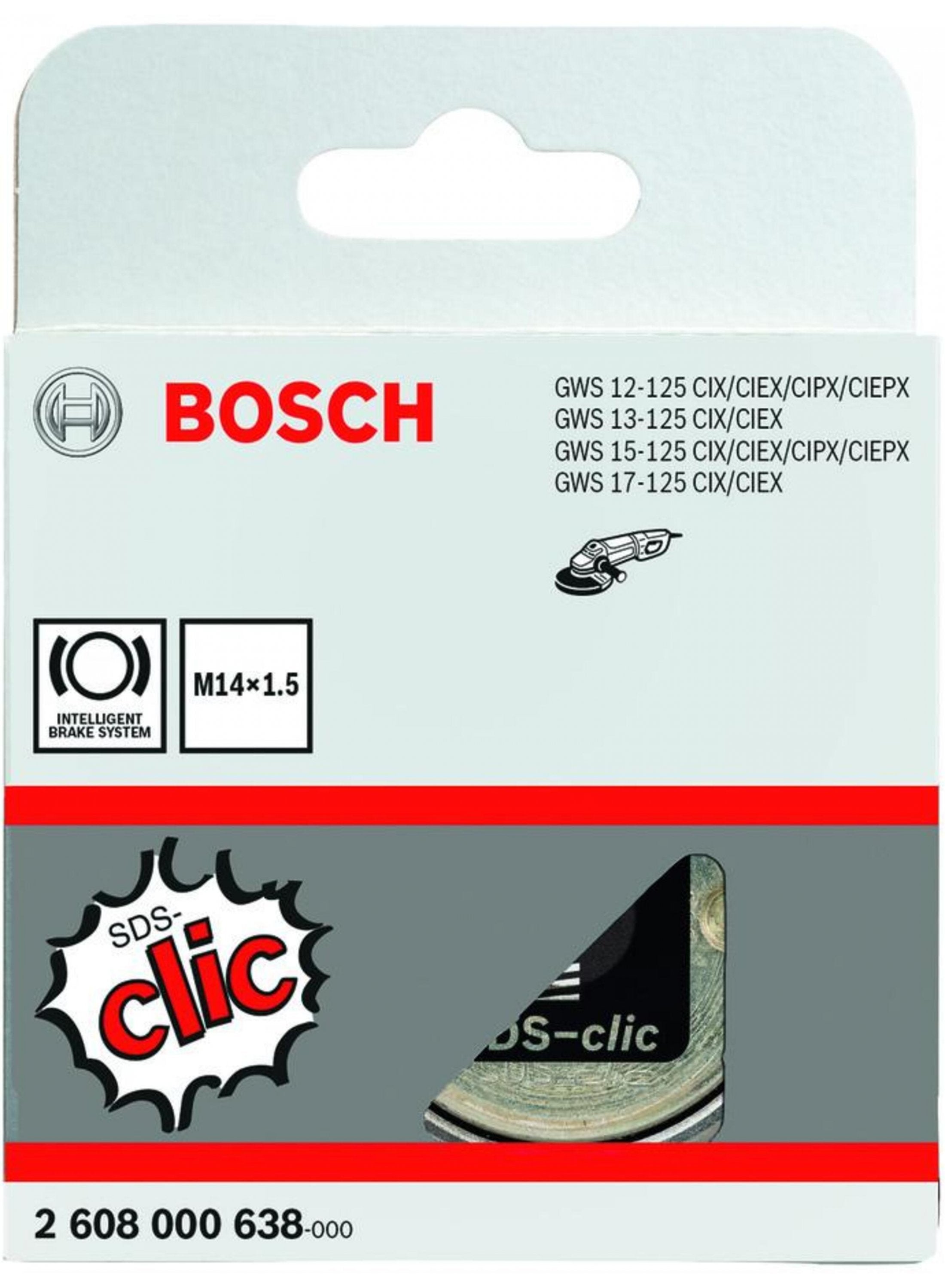 Bosch SDS-Clic quick-locking nut, M14 x 1,5mm 2608000638 Power Tool Services