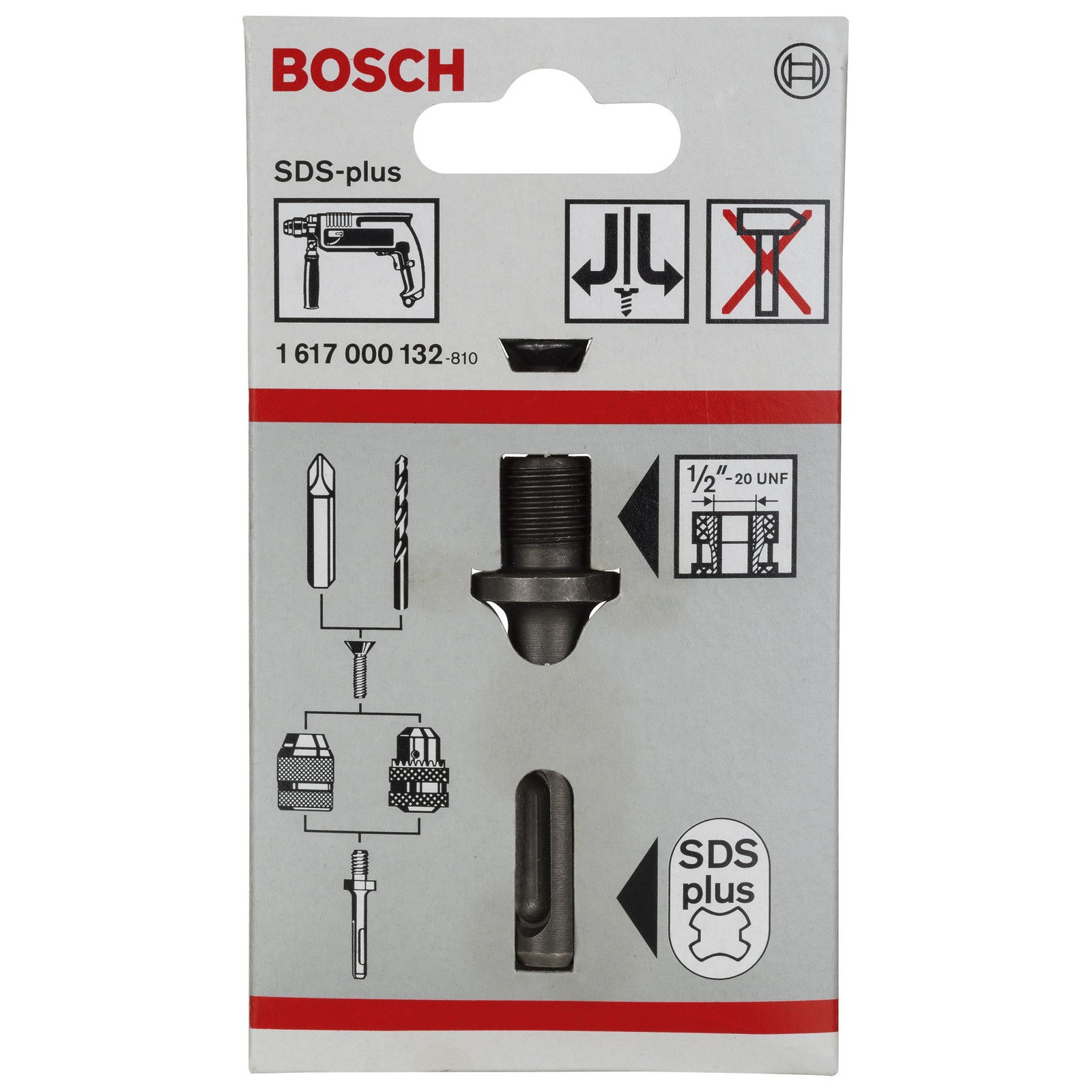 Bosch SDS-plus Chuck Adaptor for 062 Rev Chuck  1617000132 Power Tool Services