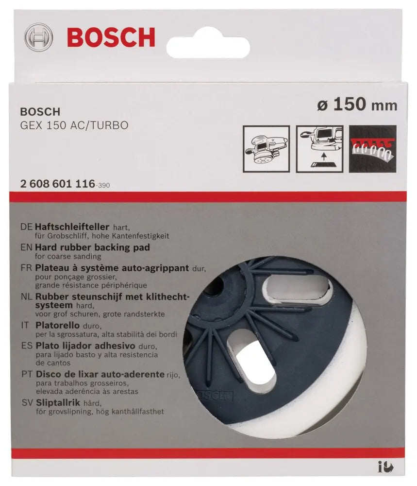 Bosch Professional Medium-Hard Slijpschijf (Voor Lak, Plamuurmassa, Gips, Accessoires Voor Excenterschuurmachines