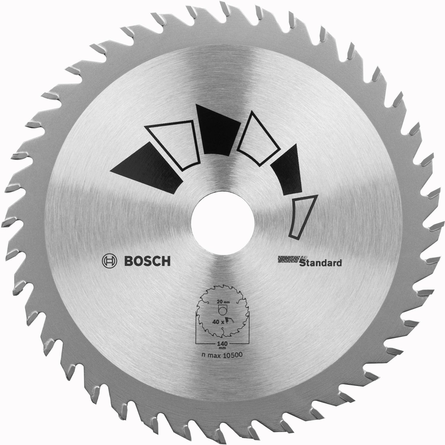 Bosch Standard Circular Saw Blade 160 x 20, 40 2609256811 Power Tool Services