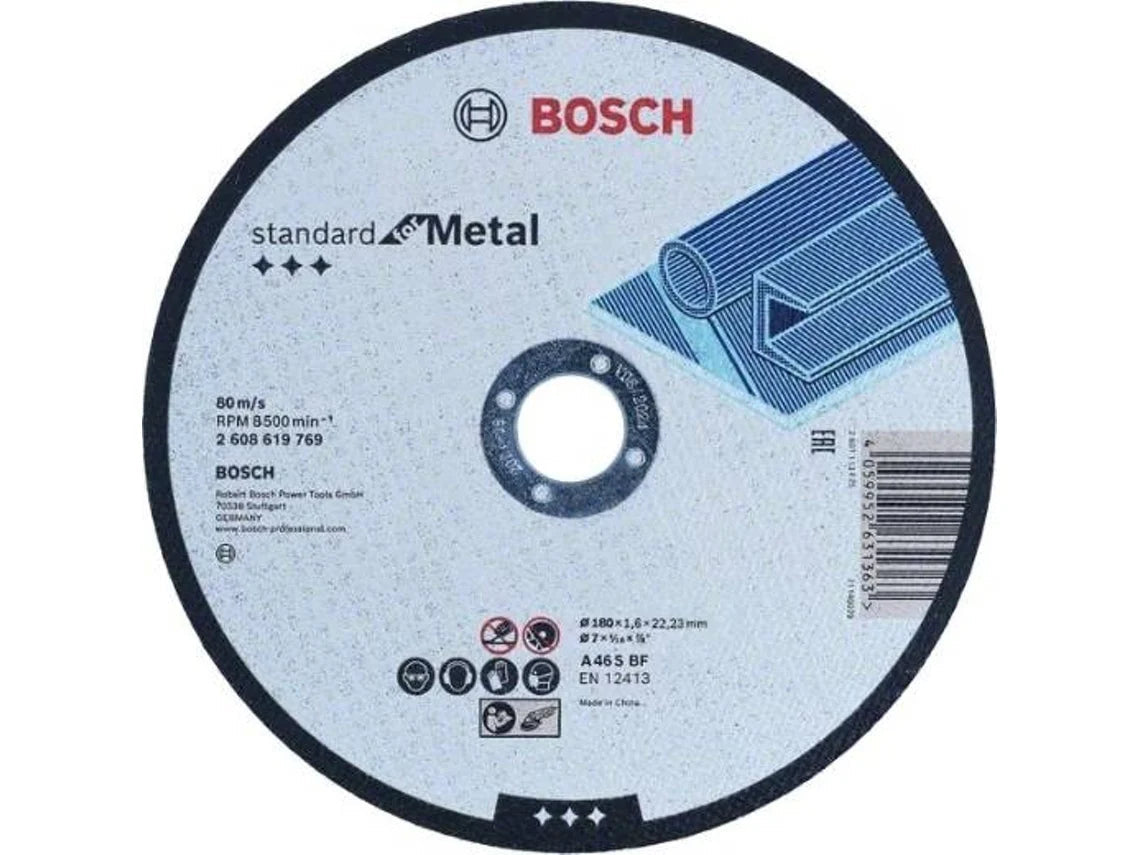 Bosch Standard For Metal Straight Cutting Disc 2608619769 Power Tool Services