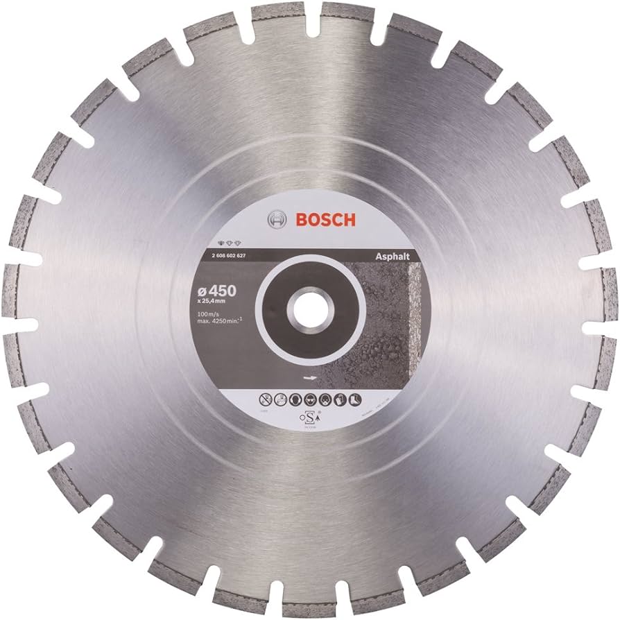 Bosch Standard for Asphalt 450 x 25,40 x 3,2 x 10 segmented 2608602627 Power Tool Services