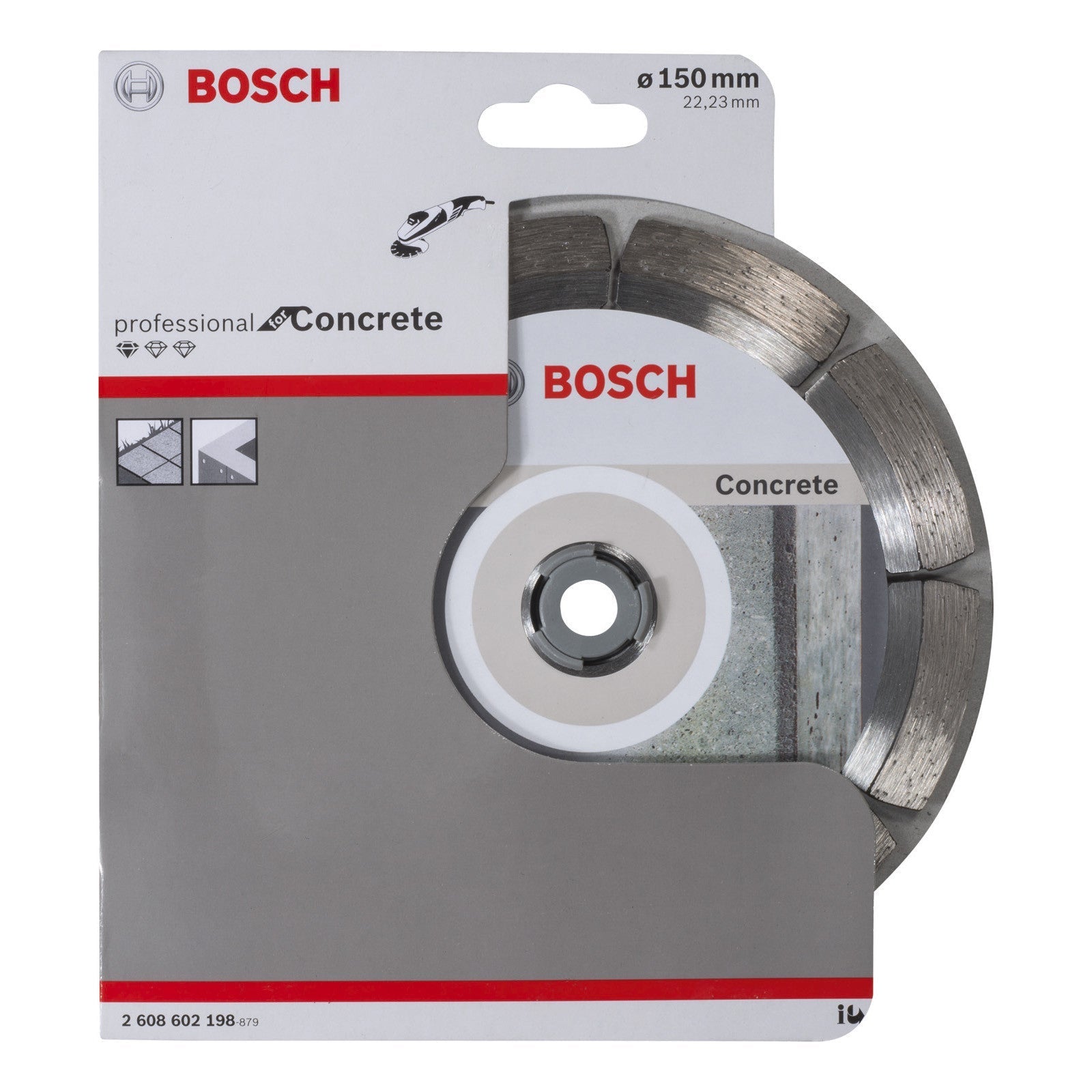 Bosch Standard for Concrete 150 x 22,23 x 2,0 segmented 2608602198 Power Tool Services