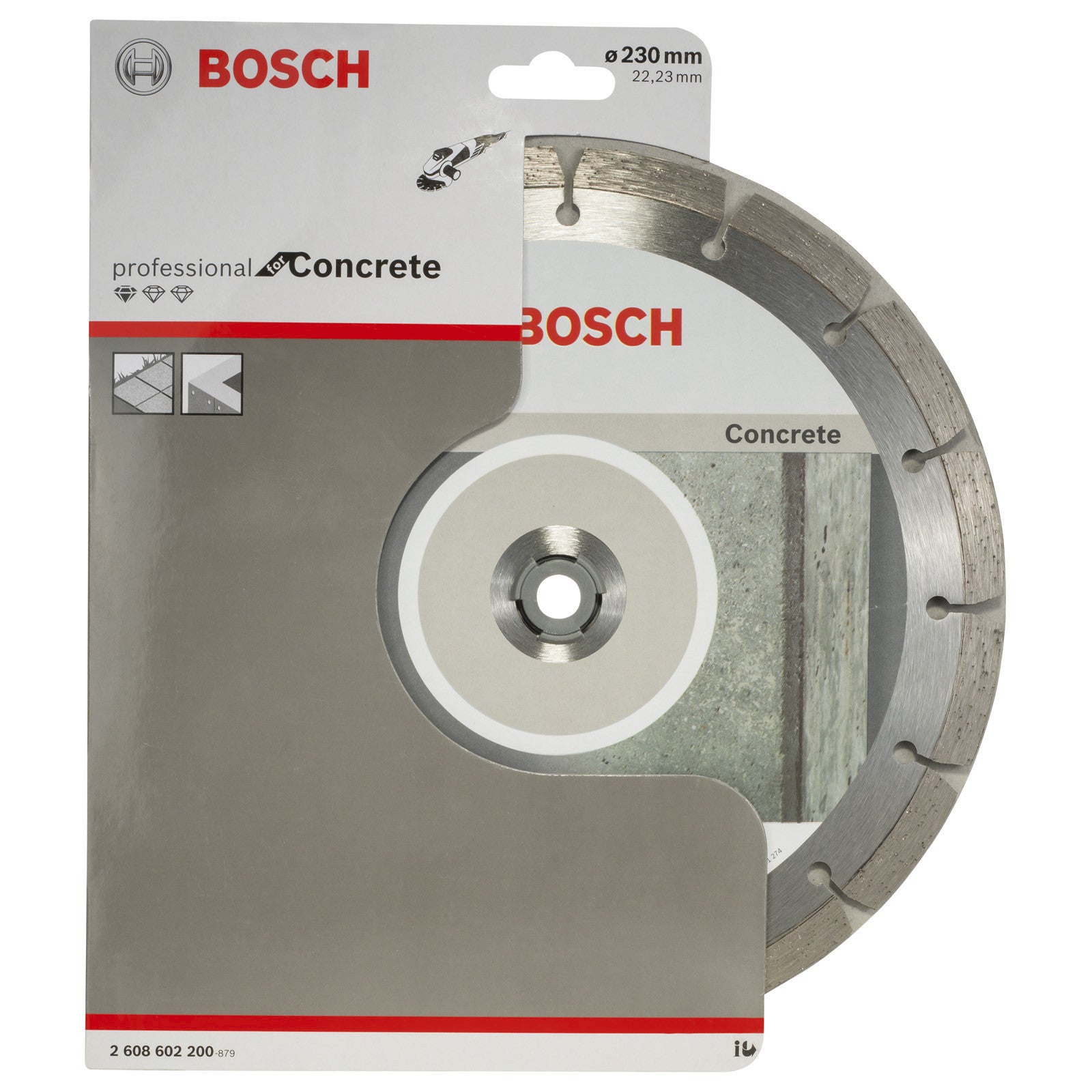 Bosch Standard for Concrete 230 x 22,23 x 2,3 x 10 segmented 2608602200 Power Tool Services
