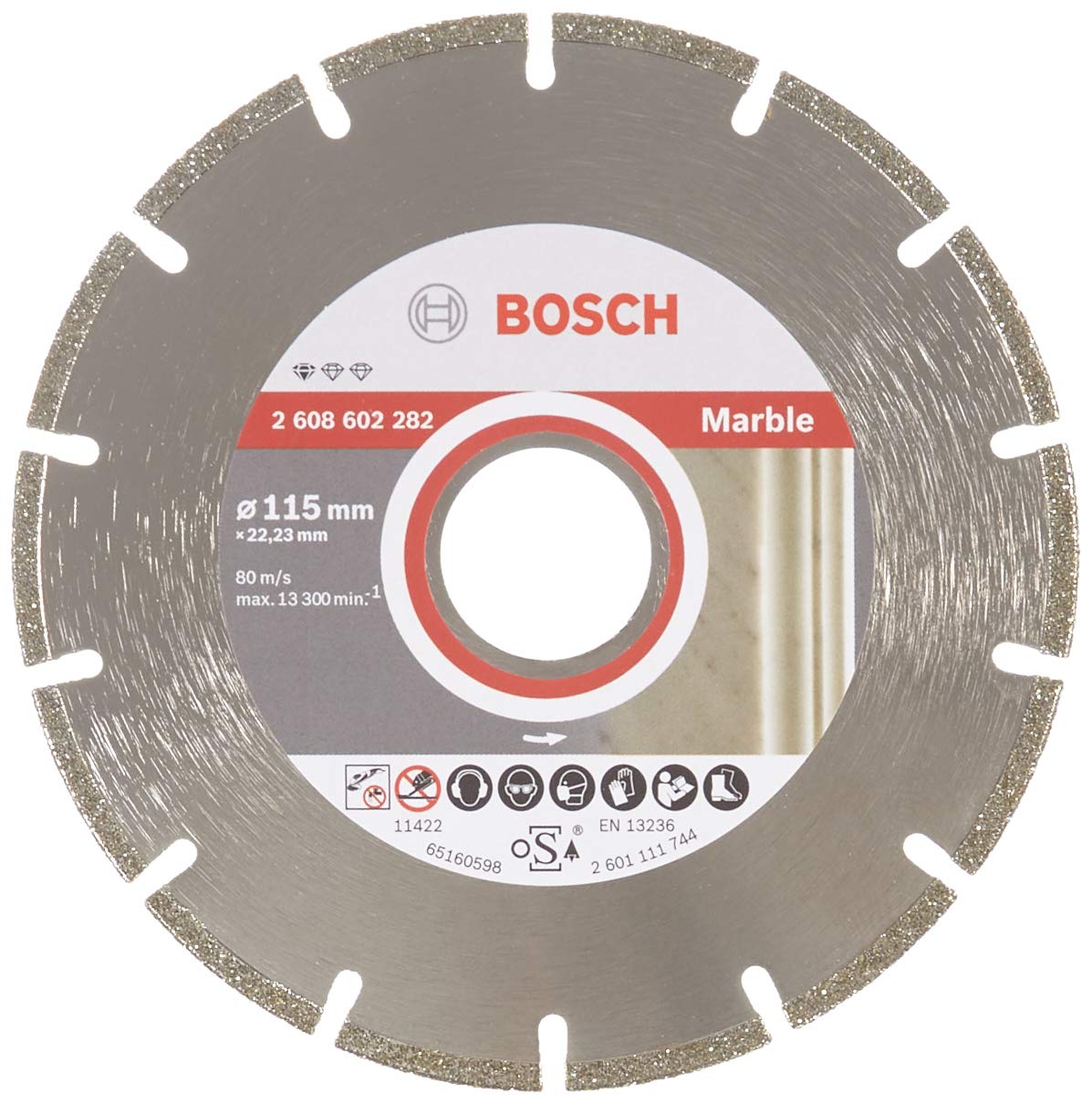Bosch Standard for Marble 115 x 22,23 x 2,2 x 3 segmented 2608602282 Power Tool Services
