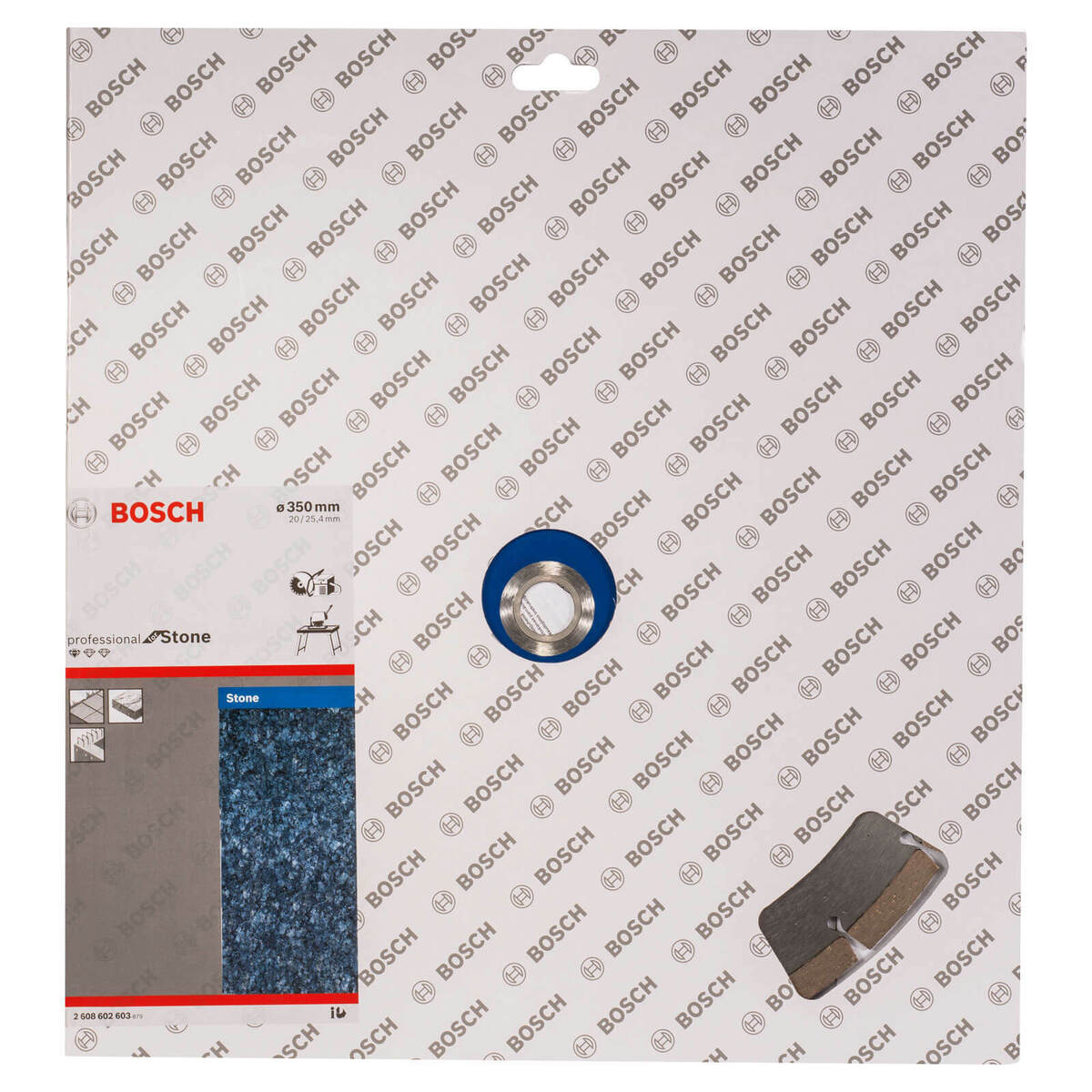 Bosch Standard for Stone 350 x 20,00+25,40 x 3,1 segmented 2608602603 Power Tool Services