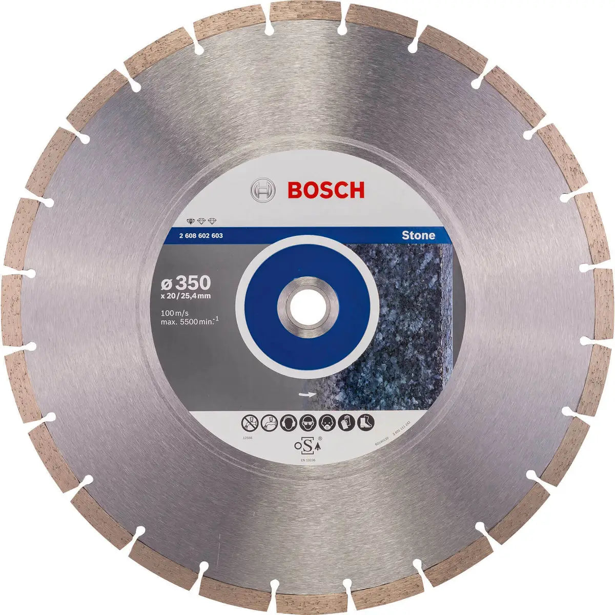 Bosch Standard for Stone 350 x 20,00+25,40 x 3,1 segmented 2608602603 Power Tool Services