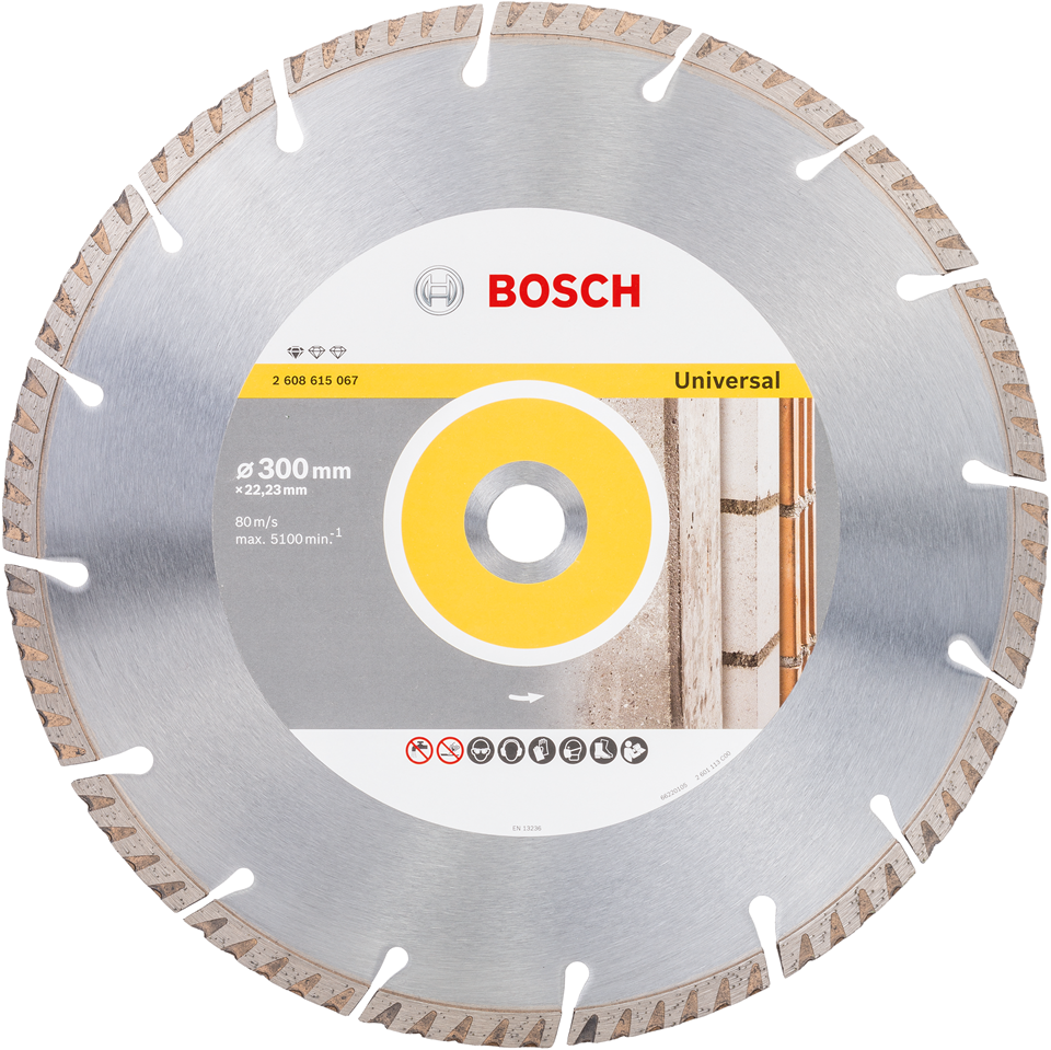 Bosch Standard for Universal 300 x 22,23 x 3,3, segmented 2608615067 Power Tool Services