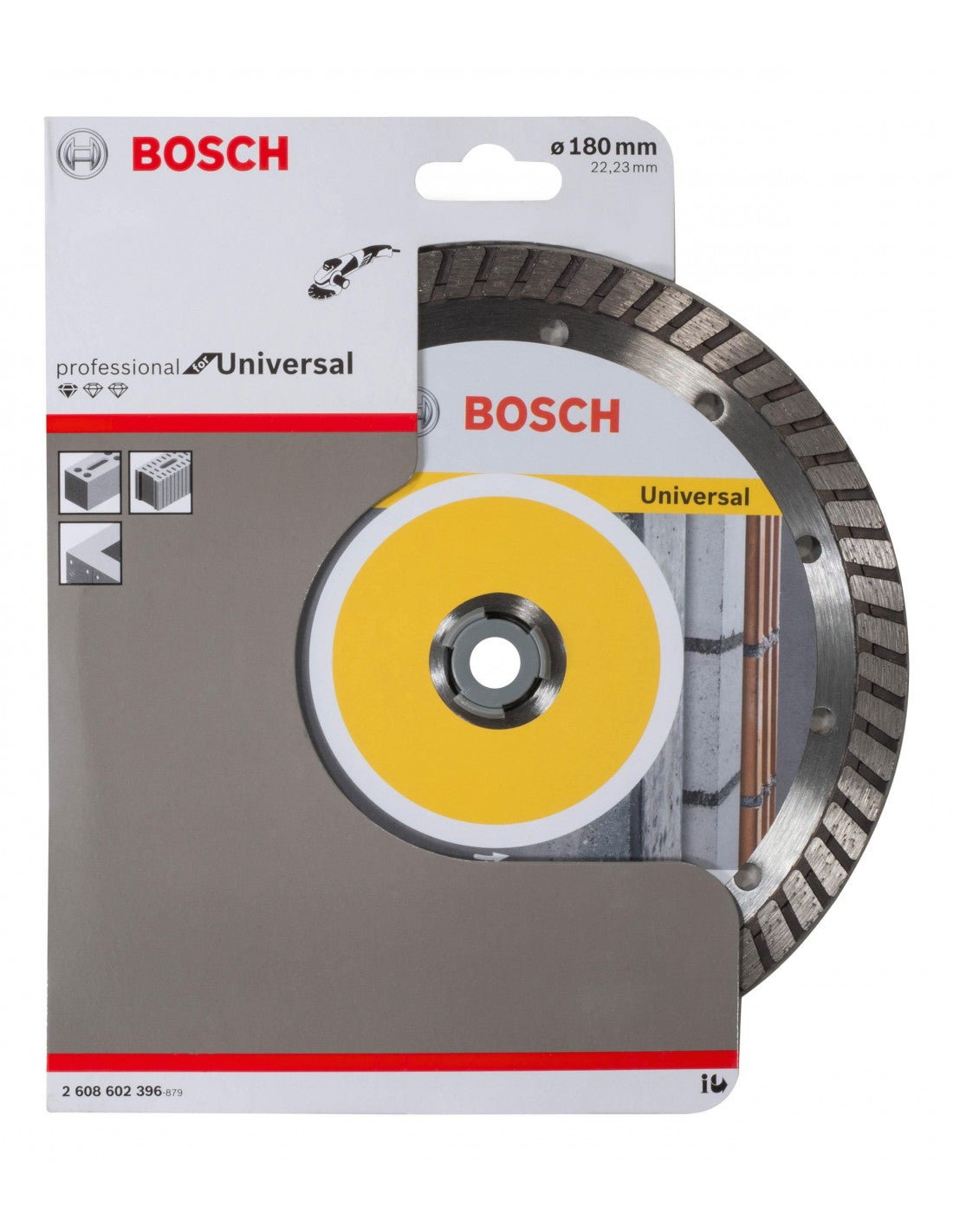 Bosch Standard for Universal Turbo 180 x 22,23 x 2,5 x 10, continuous rim 2608602396 Power Tool Services