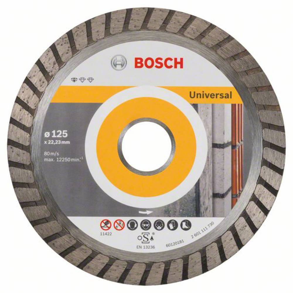 Bosch Standard for Universal Turbo diamond cutting disc 125mm 2608602394 Power Tool Services