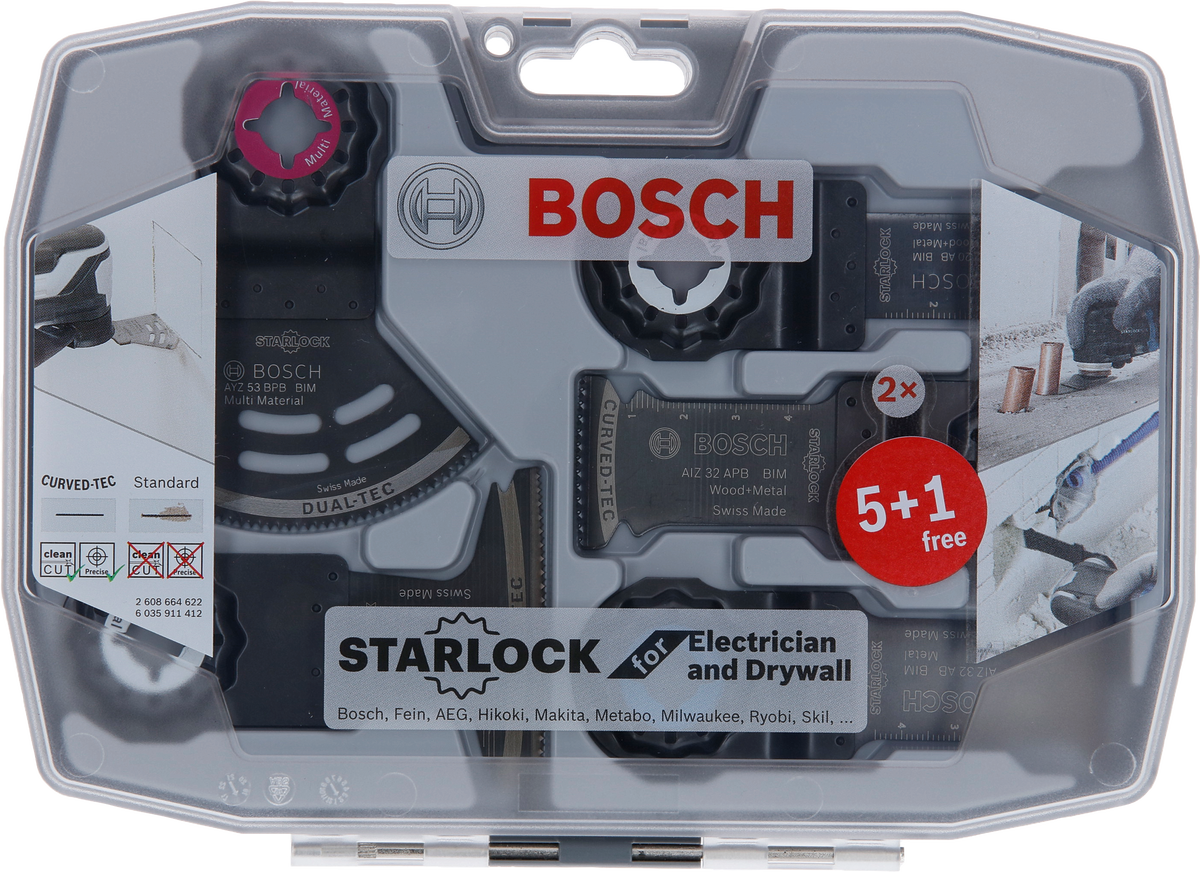 Bosch Starlock Set for Electrician & Drywall 2608664622 Power Tool Services