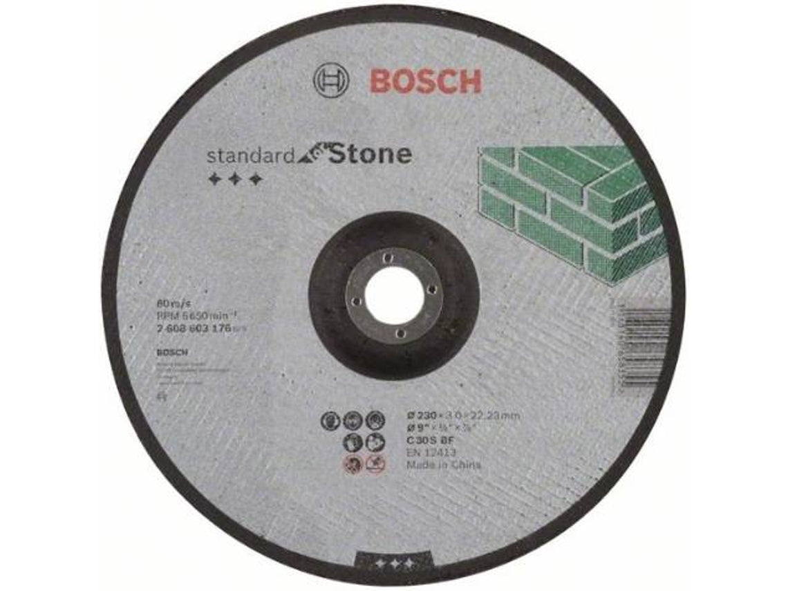 Bosch Std Stone Disc 230X3X22.23Mm D 2608603176
