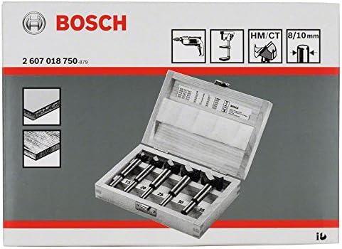 Bosch TCT Forstner Bit Set 15 - 35mm 2607018750 Power Tool Services