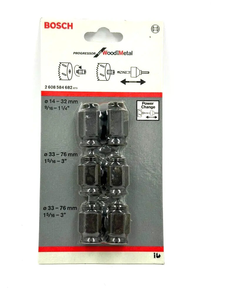 Bosch Transition Hexagon socket adapter set 2608584682 Power Tool Services