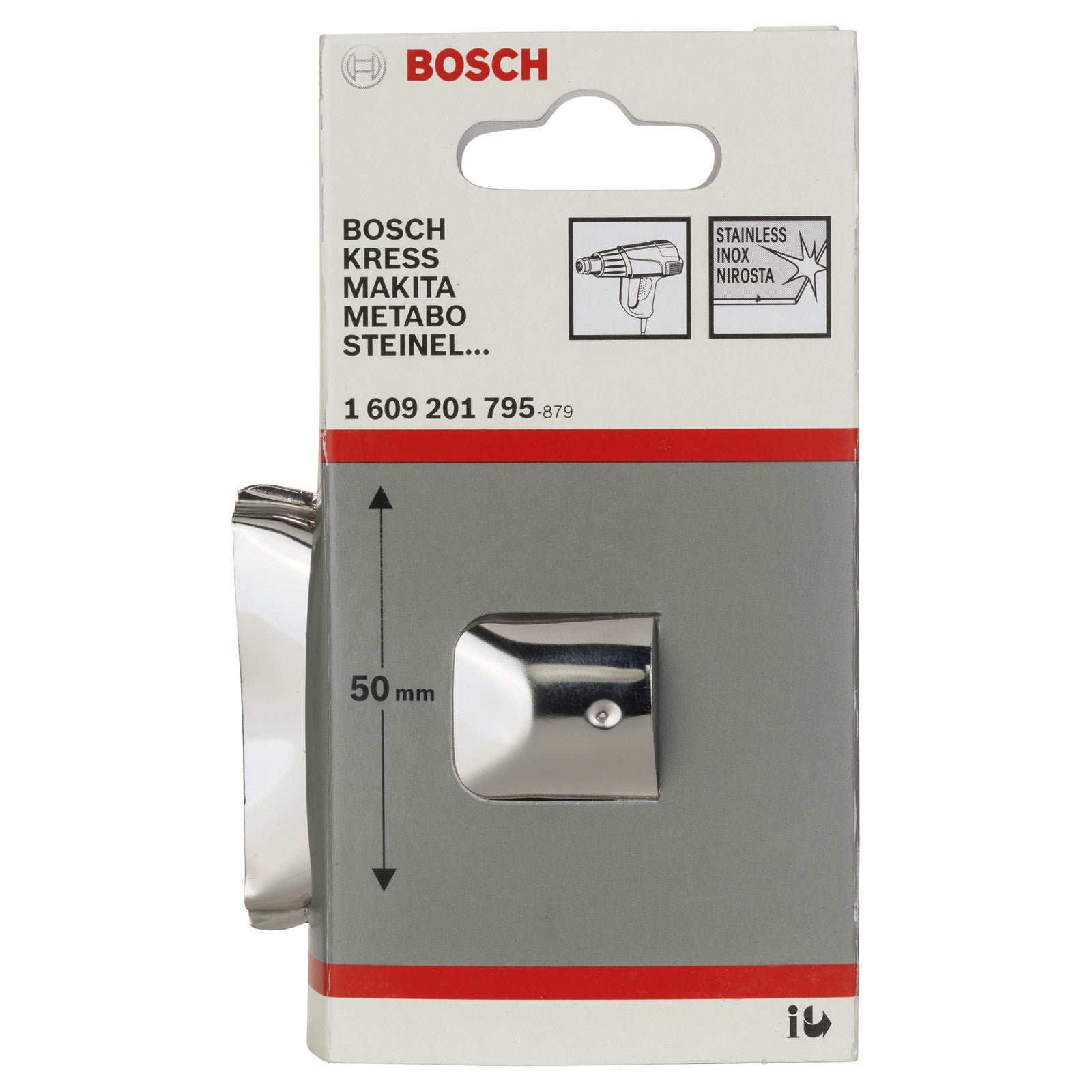 Bosch Wide hot air gun nozzle 50 mm 1609201795 Power Tool Services