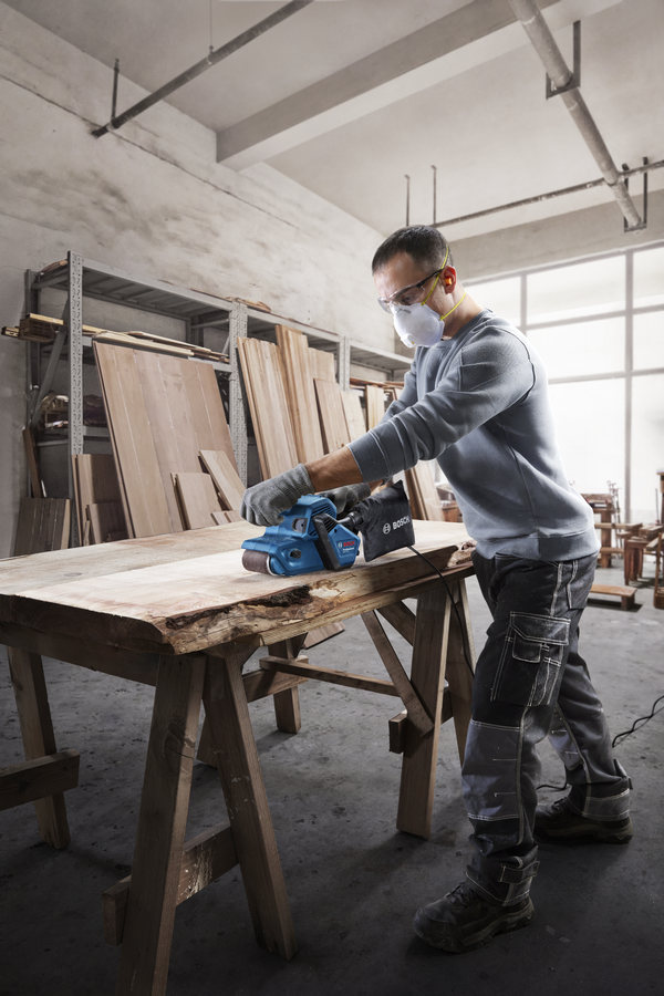 Bosch Professional Belt Sander GBS 750 06012C10K0 6 - Power Tool Services